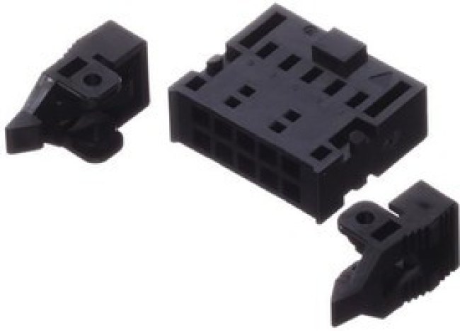 XG5N-101-U, Headers &amp; Wire Housings CrimpSocket/Lock Set 2Row 10P 1PolarizeGd