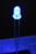 Светодиод голубой 3x5мм, с прозрачной линзой и углом 25град, 4500мкД,468нм; Q-14636B СД 3 x 5 \глб\ 4500\ 25\пр\SL-313SBCDE- 06G\VOISE