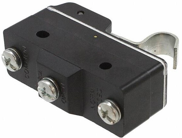 BZ-2RW8055516T, Switch Snap Action N.O./N.C. SPDT Simulated Roller Lever 16A 480VAC 250VDC 186.42VA 1.67N Screw Mount Screw