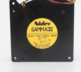 Вентилятор D12F-24BS4 24V 0.7A 120x32 улитка Nidec Gamma 3 QK1-1386 fk2-3098