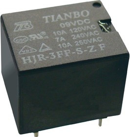 HJR-3FF-12VDC-S-Z, Реле 1пер. 12VDC, 7A/240VAC