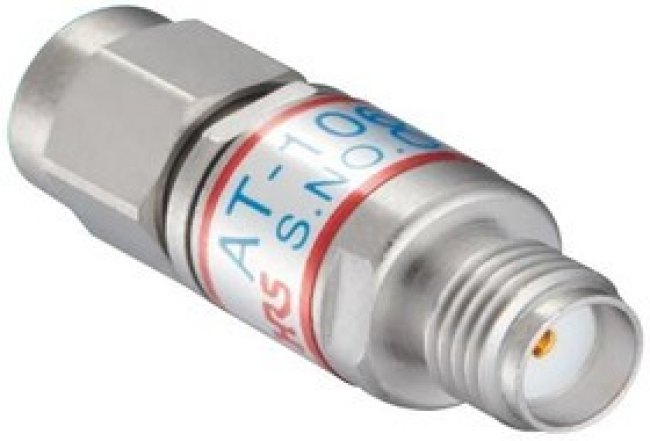 AT-130V, РЧ/Коаксиальный адаптер, Fixed Attenuator, 30 dB, SMA, Штекер, SMA, Гнездо, Прямой Переходник AT-130V, РЧ/Коаксиальный адаптер, Fixed Attenuator, 30 dB, SMA, Штекер, SMA, Гнездо, Прямой Переходник
