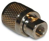 192110, RF Adapters - Between Series FME PLUG TO UHF PLUG ADAPTER