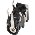 1613 04, Разъем Питания DC, Гнездо, 2 А, 1.65 мм, Монтаж в Сквозное Отверстие, Пайка