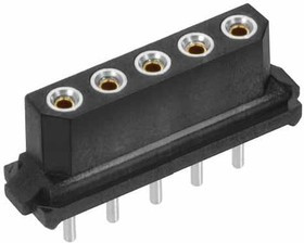 M80-8400542, PCB Receptacle, одиночный встраиваемый в линию, Wire-to-Board, 2 мм, 1 ряд(-ов), 5 контакт(-ов)