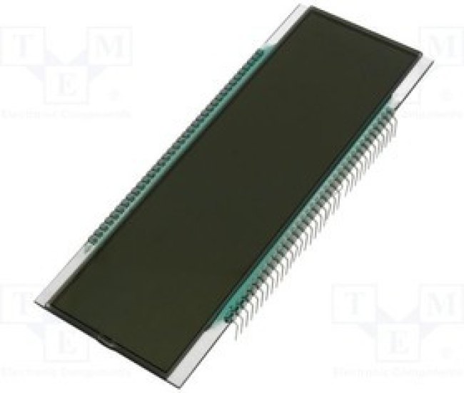 DE156-TU-30/7.5, Дисплей ЖКД, цифровой, STN Positive, Кол-во знаков 6