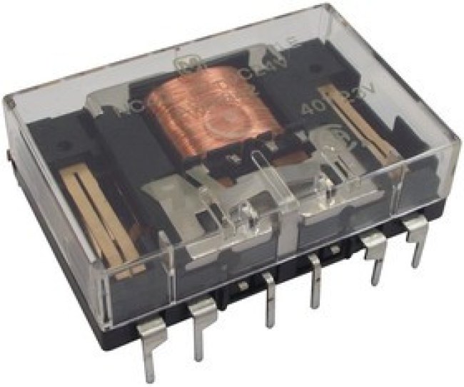 NC4D-JP-DC24V, Универсальное реле, серия NC, силовое, без защелки, 4PDT, 24В DC, 5А NC4D-JP-DC24V, Универсальное реле, серия NC, силовое, без защелки, 4PDT, 24В DC, 5А