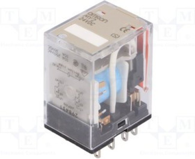MY2 DC24 (S), Реле электромеханическое силовое MYOMRON