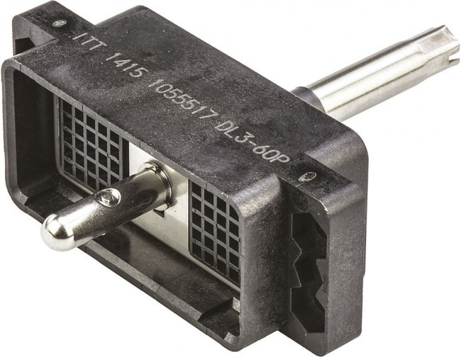 DL360P, Корпус разъема, ZIF, пластиковый, ITT Cannon DL, Штекер, 60 вывод(-ов) DL360P, Корпус разъема, ZIF, пластиковый, ITT Cannon DL, Штекер, 60 вывод(-ов)