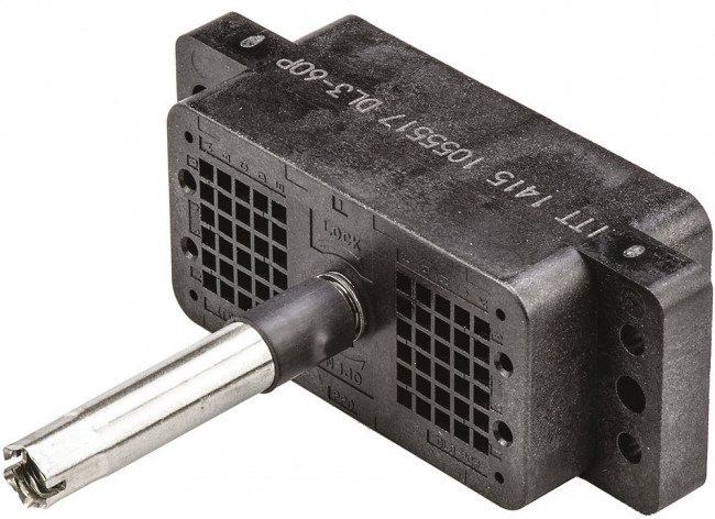 DL360P, Корпус разъема, ZIF, пластиковый, ITT Cannon DL, Штекер, 60 вывод(-ов) DL360P, Корпус разъема, ZIF, пластиковый, ITT Cannon DL, Штекер, 60 вывод(-ов)