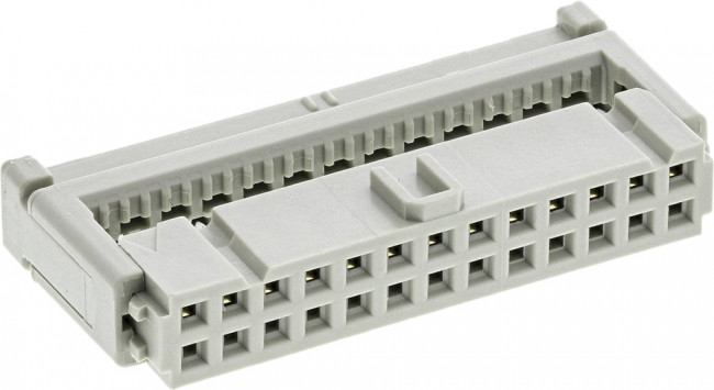 09185267813, Harting 26-Way IDC Connector Socket for Cable Mount, 2-Row