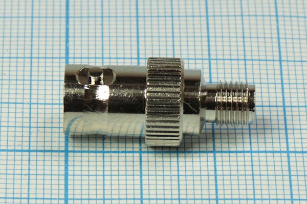 Переходник гнездо SMA - гнездо BNC; №9094 гн SMA-гн BNC