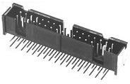 103311-8, Conn Shrouded Header (4 Sides) HDR 40 POS 2.54mm Solder RA Side Entry Thru-Hole Tube