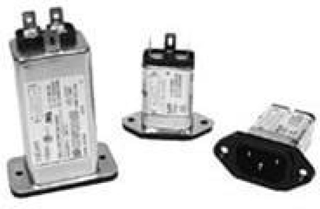 1EJHP, AC Power Entry Modules 1A IEC-PCB MOUNT PRNTD CIRC MOUNT