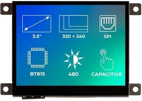 RVT35AHBFWC00, TFT Displays &amp; Accessories 3.5", EVE3, frame, CTP,air bond