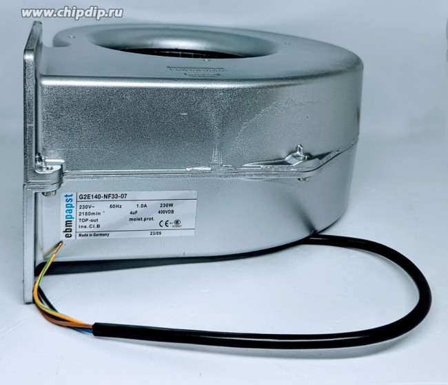 Вентилятор Ebmpapst G2E140-NF33-07 230V 1.0A 230W улитка