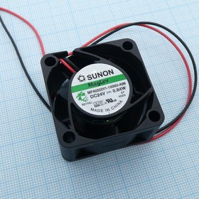 MF40202V11000UA99, Вентилятор осевой, 24В DC, 40x40x20мм, подшипник Vapo, 15,1куб.м/ч 25,5дБА