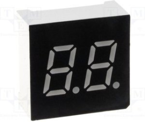 OPD-D3011Y-BW, Дисплей: LED, 7-сегментный, 7,62мм, 0,3", II.зн: 2, желтый, 8мкд OPD-D3011Y-BW, Дисплей: LED, 7-сегментный, 7,62мм, 0,3", II.зн: 2, желтый, 8мкд