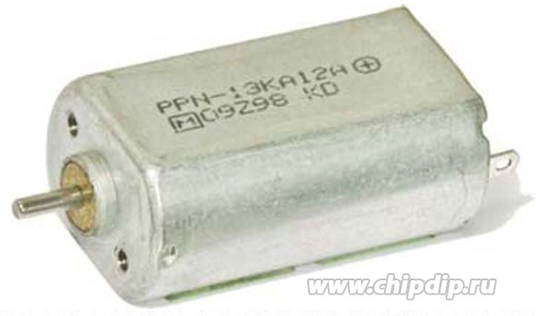 Двигатель постоянного тока 8.0В, 8100 об/мин; №7973 двиг 8В\0,02А\прав\ 8100\16x30m40\ FF-050SH-09250
