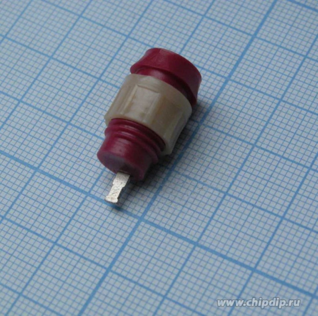 Г4,0кр, Однополюсное гнездо. с диаметрами рабочих поверхностей контактов 4 мм, год 2023 Г4,0кр, Однополюсное гнездо. с диаметрами рабочих поверхностей контактов 4 мм, год 2023