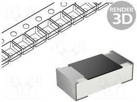 MR06X1301FTL, Резистор: thick film; 0603; 1,3кОм; ±1%; 100ppm/°C; 75В