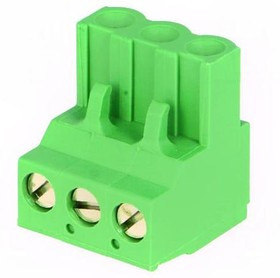 796634-3, Съемная клеммная колодка, 5.08 мм, 3 вывод(-ов), 30AWG до 12AWG, 3 мм², Винт, 15 А 796634-3, Съемная клеммная колодка, 5.08 мм, 3 вывод(-ов), 30AWG до 12AWG, 3 мм², Винт, 15 А