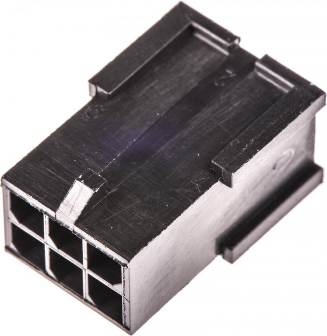 794616-6, Pin &amp; Socket Connectors PLUG DUAL F.H. 6P free hanging