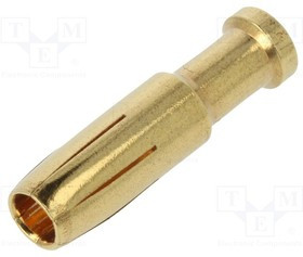 40A-GF-6.0, Контакт; "мама"; 6мм2; 10AWG; позолота; обжим; россыпью; на провод 40A-GF-6.0, Контакт; "мама"; 6мм2; 10AWG; позолота; обжим; россыпью; на провод