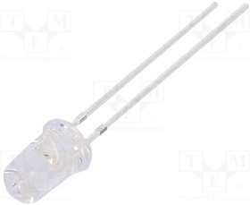 OSG38A5C31A, LED; 5mm; green; 14400?18000mcd; 30°; Front: convex; 2.9?3.6V; 108mW