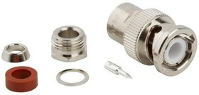 000-14625, RF Connectors / Coaxial Connectors BNC STRT CLAMP PLG REV POL RG-58 50 Ohm