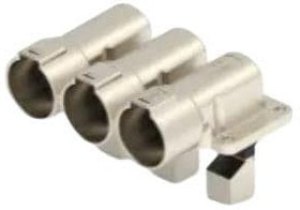 2-2394072-1, Conn Busbar Connector PIN 3 POS 36mm Screw RA Panel Mount 3 Terminal 3 Port 2-2394072-1, Conn Busbar Connector PIN 3 POS 36mm Screw RA Panel Mount 3 Terminal 3 Port