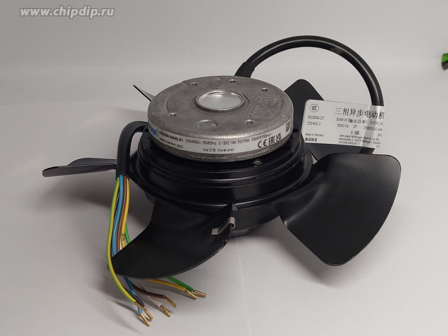 Вентилятор Ebmpapst A2D200-AA02-01 (M2D068-CF) 230/400V 50/60Hz 0.15/0.14A 53/70W 2800/3150min-1 7pin Вентилятор Ebmpapst A2D200-AA02-01 (M2D068-CF) 230/400V 50/60Hz 0.15/0.14A 53/70W 2800/3150min-1 7pin