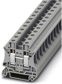 3064247, UT 10 SL Series Grey Feed Through Terminal Block, 0.5 16mm², Single-Level, Screw Termination