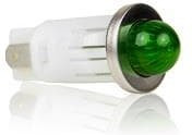 1091QM5-24V, PANEL MOUNT INDICATOR, LED, 12.7MM, GREEN, 24V