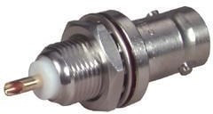 22_BNC-50-0-3/133_NE, RF Connector, BNC, Brass, Socket, Straight, 50Ohm, Solder Terminal
