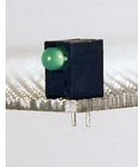 551-3007F, 551-3007F, Green &amp; Red Right Angle PCB LED Indicator, 2 LEDs, Through Hole 2 V, 2.1 V