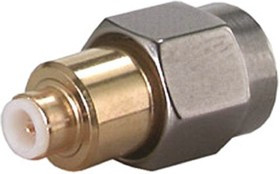 32_MMBX-SMA-50-1/119_NE, Straight 50 RF Adapter MMBX Plug to SMA Plug 6GHz