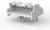 1744426-6, Conn Shrouded Header HDR 6Power POS 2.5mm Solder RA Side Entry Thru-Hole Package