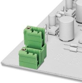 1836477, Pluggable Terminal Blocks 2 Pos 5.08mm pitch Through Hole Header