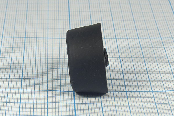 Ножка приборная 27x22, h-10/отверстие 5, резиновая, конус, Mi-059A; №13254 ножка прибор 27x22\h-10/отв 5\резин\конус\Mi-059A