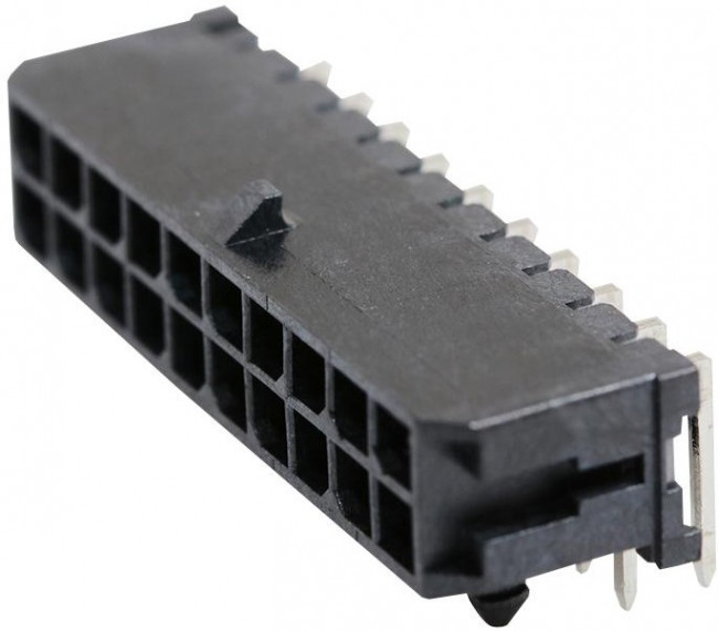 43045-2002, Headers &amp; Wire Housings 3MM MICRO-FIT RA 20 CKT