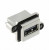 MUSBRA511M0, Гнездо, USB A, MUSB, на панель, винтами, THT, прямой, USB 2.0, IP68
