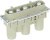 09380052601, Heavy Duty Power Connector Insert, 200A, Male, HAN K, High Current Connectors Series, 3 Contacts 09380052601, Heavy Duty Power Connector Insert, 200A, Male, HAN K, High Current Connectors Series, 3 Contacts