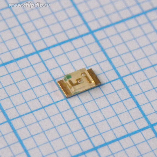 KPT-3216SGC, Светодиод smd 3,2х1,6мм/зеленый/568нм/ 5-12мкд/прозрачный/160°