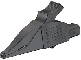 66.9561-21, Crocodile Clip, 19A, Black