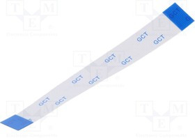 05-18-A-0076-A, FFC cable; Cores: 18; Cable ph: 0.5mm; contacts on the same side