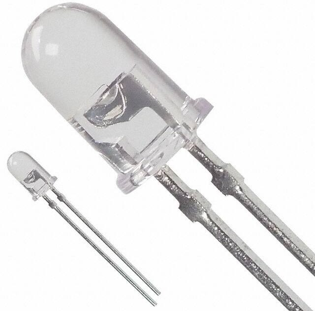 HLMP-3750, 1.9 V Red LED 5mm Through Hole, HLMP-3750