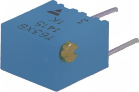 T63XB1K, Потенциометр: монтажный, многооборотный, 1кОм, 250мВт, ±10%, T63XB