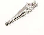 BU-103TX, Alligator Clip, Stainless Steel Contact, 5A