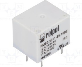 RM50-P-06, Реле: электромагнитное, SPDT, Uобмотки: 6ВDC, 10А, макс.277ВAC